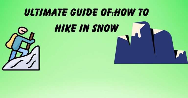 The Ultimate Guide: How To Hike In Snow?