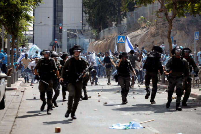 Violent demonstrations by Eritrean asylum seekers in Tel Aviv